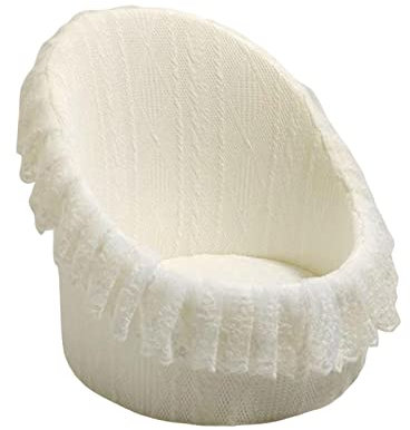 perfk Photography Props Little Baby Small Sofa Mini Posing Sofa for Baby Girls Boys, C