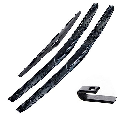 XQSSB Scheibenwischer Vorne Und Hinten Wischerblätter Set Für Toyota RAV4 XA40 2013-2018 Windschutzscheibe Windschutzscheibe Fenster 26 + 16 + 10 Scheibenwischer