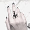 Wendalern Kreuz Offener Ring Für Frauen Gothic Schwarzes Kreuz Stapelbar Ring Einstellbare Aussage Band Ring Religiösen Glauben Schmuck Für Mädchen