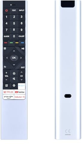 GOUYESHO Telecomando di ricambio ERF6F64H per Hisense QLED 4K TV 55U8GQ 65U8GQ 65U8QF 55U7QF 55A8G 65A9G 75U9GQ per telecomando Hisense
