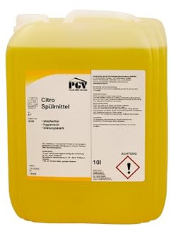 PGV Liquide vaisselle Citro avec protection de la peau - Bidon de 10 l