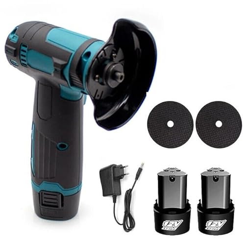 REPLOOD Mini Flex Smerigliatrice A Doppia Batteria Batterie Litio 12V 13500RPM Frullino