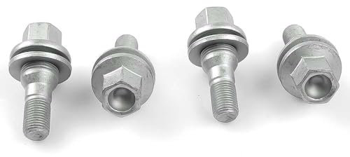 ROBUST 4 x Radschrauben für Citroen Berlingo C-elysee C2 C3 C4 Grand Pi̇casso C5 C6 Ds3 Ds4 Ds5 Di̇spatch Jumpy Saxo Fiat Scudo Opel Crossland Peugeot 1007 106 2008 206 207 Partner Expert 5008 508