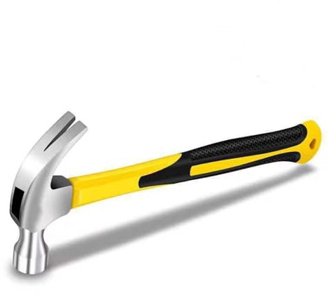 BJDSI 16 oz Hammer with Smooth Face,Electrician Hammer with Shock Reduction Grip,Professional Claw Hammer,Durable Hammers