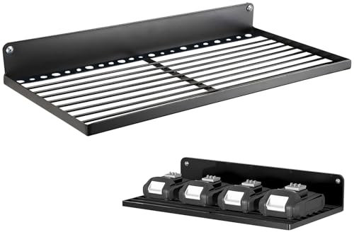 Joyan Conservazione di utensili elettrici, Porta Cacciaviti da Parete, Porta Attrezzi da Parete, Supporto per Trapano in Metallo Magazzino per Elettroutensili (Porta trapano)