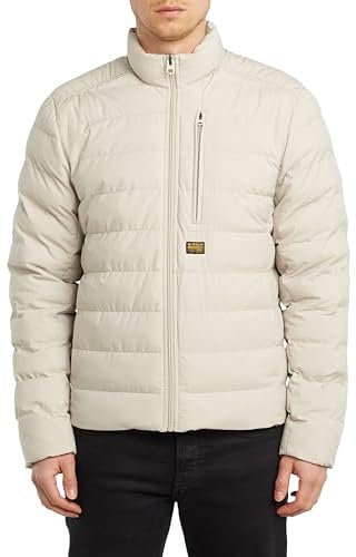 G-STAR Para Hombre Chaqueta Foundation Liner, Beige (dk brick D24276-D518-1214), S