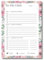 To Do Liste A5 Block in Rosa mit Blumenmuster 50 Blatt |To Do Planer undatiert als Abreißblock |Deine Aufgabenliste um Prioritäten zu setzen |Tägliche Agenda im DIN A5 Format
