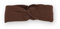 hutch&putch Premium Musselin-Stirnband für Damen - Haarband aus 100% Bio-Baumwolle - weiches Haarband mit Gummizug - Boho Stirnband mit starkem Halt ohne Knickstelle - 4 Jahreszeiten (Dunkelbraun)
