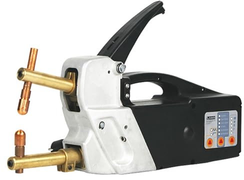 XDTKJDZ Electric Spot Welder, Handheld Welding Tip Gun, Portable Welder Machine, Double Sided Welding Thickness 2+2 Mm, Single-phase Design, for Carbon Steel and Aluminum Sheet