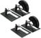 Lbvzxkad 2X Variable Angle Grinder Cutting Machine Conversion Tool Angle Grinder Holder Safety Shield DIY Tools (with Case)