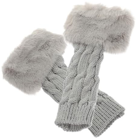 COSMEVIVI 1paar Fingerlose Armstulpen Für Winter Bequeme Handschuhe Atmungsaktive Und Waschbare Armüberzüge Für Für Und Aktivitäten Im Freien
