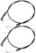 VGOL 2pcs Cable de Embrague para Cortacésped Cable de Transmisión de Rueda Delantera 313449MA 1501122 Compatible con Murray Compatible con Craftsman