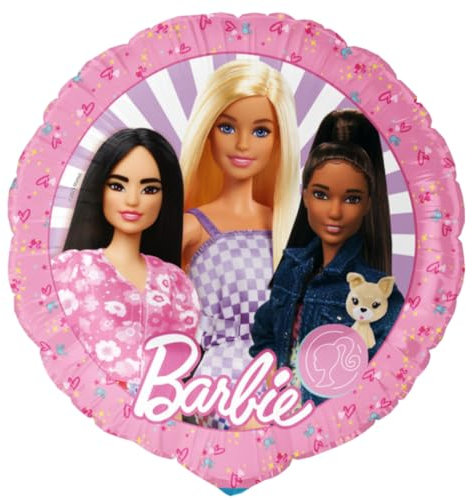 BeenSmile, Luftballons Geburtstag Barbie, Geburtstagsdeko Mädchen und junge, Heliumballon auch für Luft geeignet, sehr widerstandsfähiges material, 46 Cm