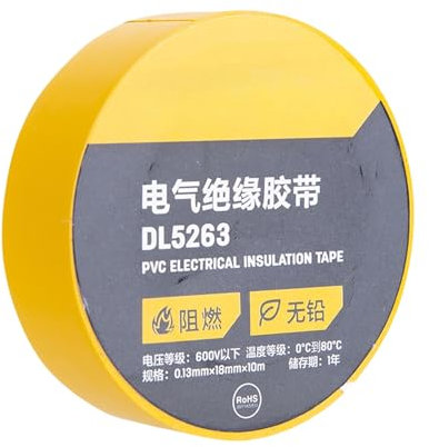 Storage Bag PVC Electrical Insulation Tape Roll Ensures Safe Operations In Complex Environment For Electrician And Craft Enthusiasts