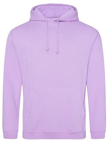 AWDis Men's College Hoodie, Purple (Lavender), X-Small