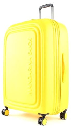 Mandarina Duck Logoduck + Trolley L Exp, Giallo (Duck Yellow), 49x75x31/34(LxHxW)