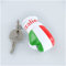 Sportfanshop24 Schlüsselanhänger/Anhänger für Schlüssel - Italien - Boxhandschuh mit Schlüsselring, 7 cm groß