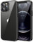 JETech Case for iPhone 12 Pro Max 6.7-Inch, Shockproof Bumper Cover, Anti-Scratch Clear Back (Black)