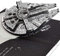 Hallmark Signature Paper Wonder Star Wars Pop-Up-Karte für Vatertag oder Geburtstag (Millennium Falcon)