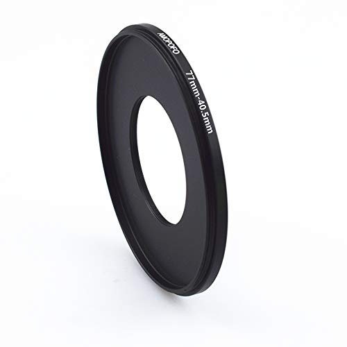 Step-Up-Ring-Adapter für Canon, Nikon, Sony, Fuji, Kamera-Objektive & UV-, ND-, CPL-Kamera-Filter, CNC-gefräst, mattschwarz, galvanisiert