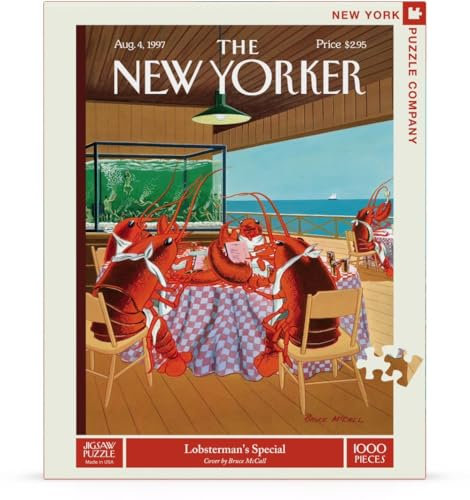 New York Puzzle Company - New Yorker Lobsterman's Special - 1000 Piece Jigsaw Puzzle