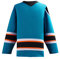 EALER H900 Series Ice Hockey League Team Color Blank Practice Jersey, E103#teal, L
