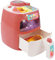 LIBOOI 11 giocattoli da cucina per friggitrice ad aria, giocattoli per bambini con musica e luci, 5 modalità di cottura realistico, giocattolo da cucina, set di giocattoli da cucina, regalo per