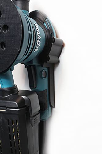 Exenterhalter für Makita BO5041 Wandhalter Exzenterschleifer Halter Wandhalterung (Blau)
