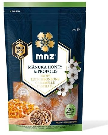 Manuka Health Caramelos Mgo 100+ 30%, Propolis & Isomalt 120g