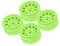 Beadlock-Felge, 1,9 Zoll Felgen RC Beadlock Wheels Felgen für Axial SCX10 für Traxxas 1/10 RC Crawler Cars (Grün)