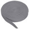 PATIKIL Baumwollband Baumwolle Gurtband 15mm x 9m, Schrägband Baumwoll Nahtband Köperband Saumband Einfassband Stoffband Webband zum Nähen für DIY Basteln Stricken Verpackungen, Dunkelgrau