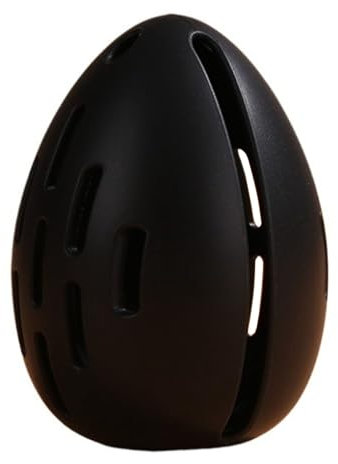 EAUSO Makeup Sponge Holder, Beauty Blender Holder, Silicone Make Up Sponges Drying Case Washable Shatterproof Make Up Sponge Travel Case (Color : Black)