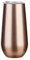 Gteller 6 oz Stainless Steel Champagne Tumbler Stemless Glasses with Lid, Double Wall Insulated Travel Mug Perfect for Wine, Coffee, Drinks, Champagne, Cocktails, Colorful (Champagne)