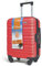 KINSTON Valise Cabine pour EasyJet 4 Roues Détachables Taille LowCost - Bagage à Main Léger et Durable, Roues Pivotantes Amovibles Démontable - Rouge