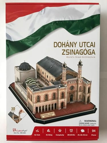 3D Puzzle Große Synagoge Dohany Budapest Ungarn CubicFun Tabakgasse