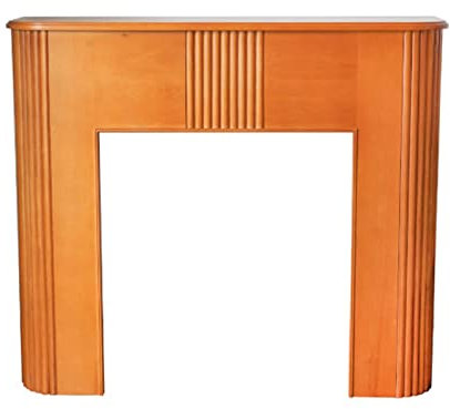 Kaminsims-Umrandung Elektrischer Kaminofen, Kaminsims, Kamin, dekorativer Holzschrank, Wohnzimmer, Vintage-Stil, Zuhause, Massivholz, Sideboard, Ornament Kaminsims-Dekor
