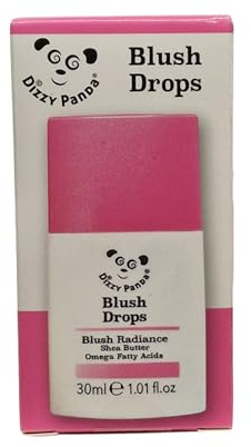 Dizzy Panda Blush Drops - Blush Radiance with Shea Butter & Omega Fatty Acids, 30ml