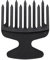 Peigne à cheveux afro à larges dents démêlantes, brosse à cheveux pour tête fourche, coiffure, modélisation, outil de beauté pour homme et femme