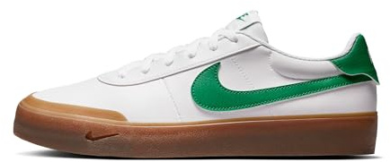 Nike Herrenschuh Nike Court Shot Herrenschuh, White/Malachite-Gum Med Brown, FQ8146-109, 45.5 EU (11.5 US)