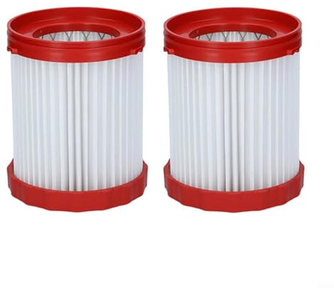 Puupaa Lot de 2 filtres de rechange pour aspirateur Bosch GAS18V-3/GAS18V-10L, lavables et réutilisables 18 V
