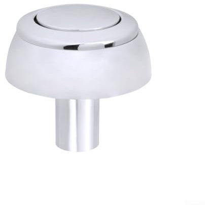 WC-Drucktaste, Ersatz für WC-Spülknopf, Mechanismus für Siamp Storm 33 A, stilvolles Chrom-Finish für Badezimmer, Toilette, Wassertank-Reparatur (B)