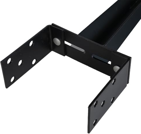 Heavy Duty Black Galvanised Adjustable Width Post Spike Support 60-150mm – 6×6 - Adjustable Fence Post Spike - Post Spike Bracket
