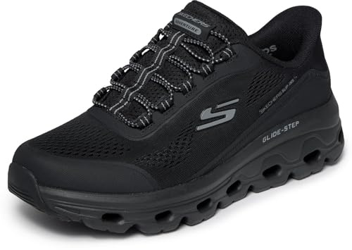 Skechers Herren Glide-Step Sole Glover Peak Turnschuhe, Black, 46 EU