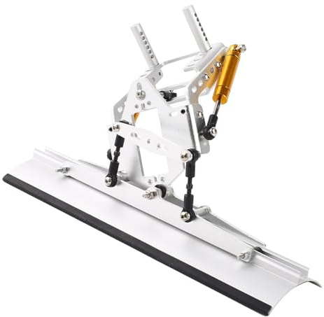 Yctze RC Metall Schnee RC Aluminium Schneepflug Tragbare Leichte 1/10 Crawler Metall Schnee SCX10 Schneeschaufeln