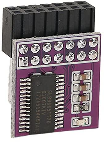 Xiuganpo Crypto Processor TPM 2.0 Verschlüsselungssicherheitsmodul Ersatz für 14-Pin LPC Interface 2.0 Lila