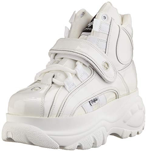 Buffalo Damen 1348-14 2.0 Stiefeletten Stiefel Weiß 41 EU