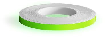 Quattroerre Bandes Wheel Stripes Fluorescents pour les Jantes des Motos, Vert, 5 mm x 6 mt