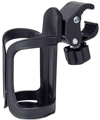 1 porte-gobelet universel à 360 degrés pour poussette, vélo et fauteuil roulant