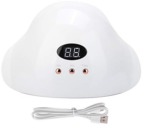 Felenny LED Nageltrockner mit Timing-Funktion 24W UV Nagellampe Intelligente Induktion Nagelhärter Maschine