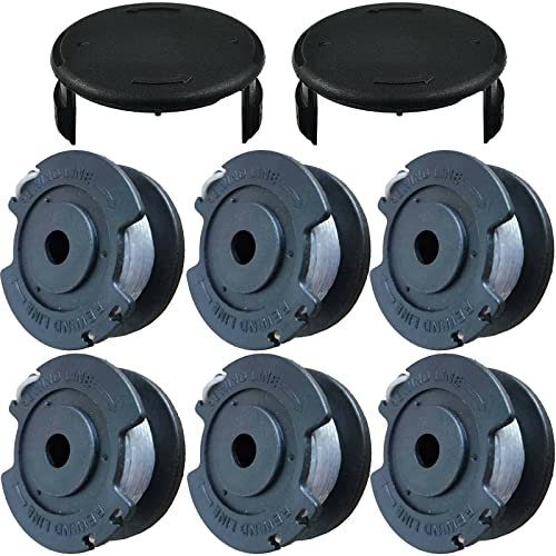 Odashen 2 Spulenabdeckung & 6 Spulen-Ersatz für Bosch EasyGrassCut 26 18 18-260